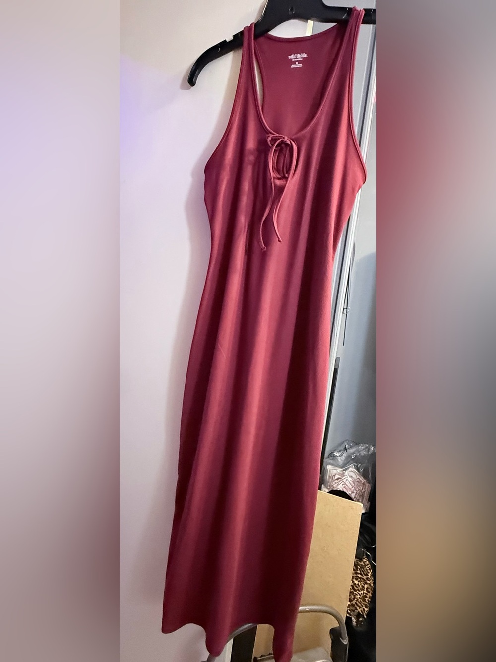 Wild Fable Bodycon Dress in Berry